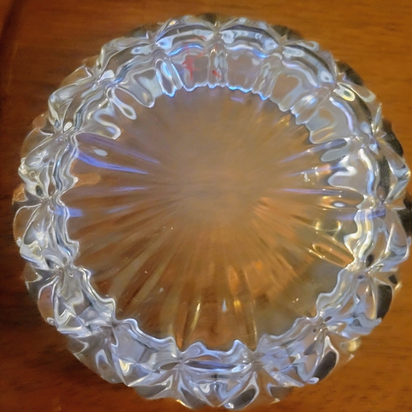 Hershey's Kiss Glass Covered Crystal Bowl Hershey Kisses Included - Picture 10 of 12